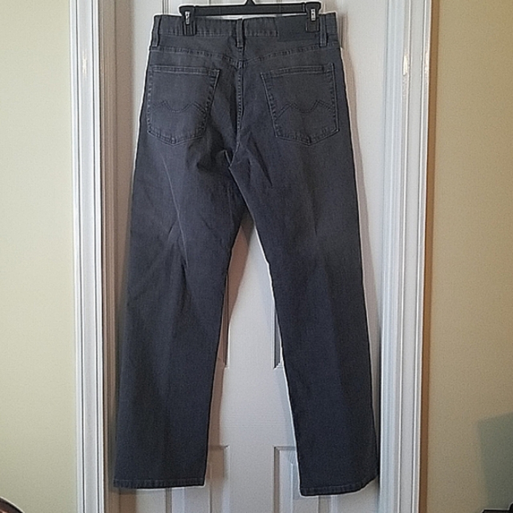 Mens Urban Star Gray Denim Jean's 32x30 - Picture 3 of 8